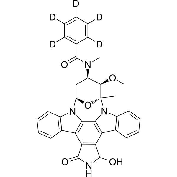 3-Hydroxy Midostaurin-d5 (CGP52421-d5)